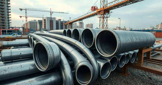 Tubos de Aço Galvanizado: Vantagens e Aplicações na Construção Civil
